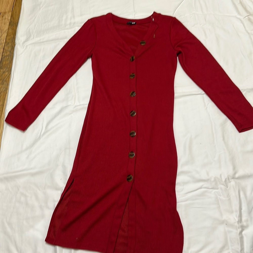 MIDi button dress